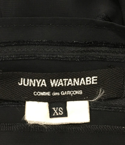 Junya Bautana กลายเป็น De Garson Tunic Pullover Shirt Black 2011 Ji-O035 ขนาดสตรี XS Junya Watanabe