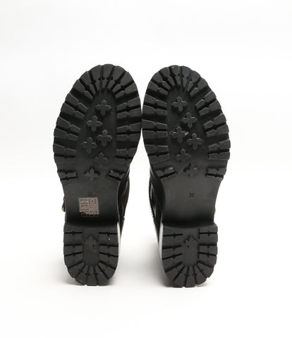 ทำเครื่องหมายโดย Marc Jacobs รองเท้าหนังสีดำผู้หญิงขนาด 35 มาร์คโดย Marc Jacobs