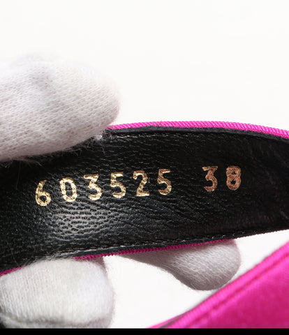 瓦伦雅加广场涂缎凉鞋粉红色603525女大熊岛
