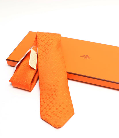 Hermes New Same Tie Orange H Mens Hermes