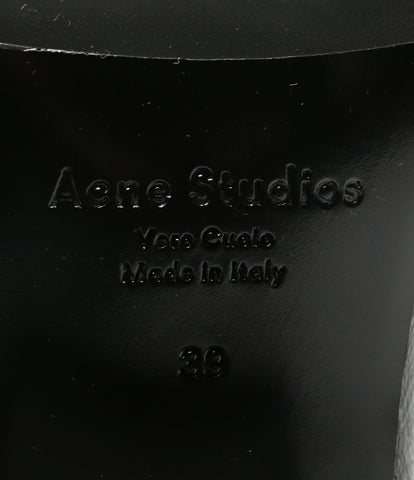 アクネステュディオス 美品 ブーツ Birgit Patent Leather Boots In Black      レディース SIZE 39  ACNE STUDIOS