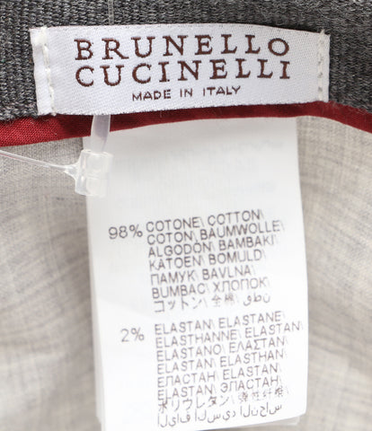 Brunelect Neri หมวก CAP ชาย Brunello Cucinelli