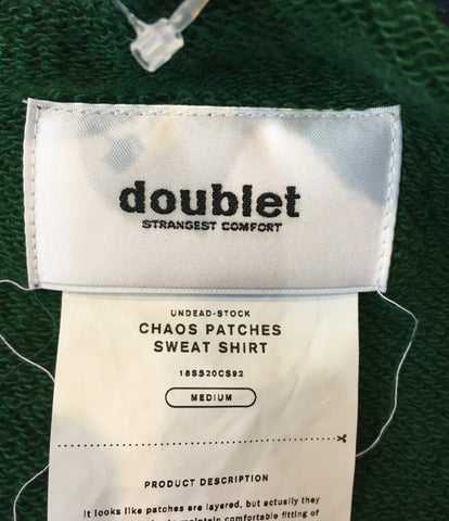 ダブレット  スウェット chaos patches sweat shirt 18ss    18SS20CS92 メンズ SIZE M  doublet