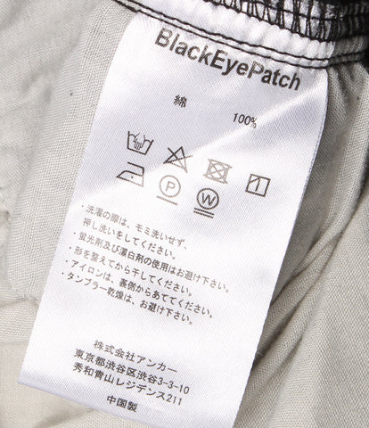 The Brack Eye Patch Denim Jacket Handling Caution Men's The Black Eye Patch