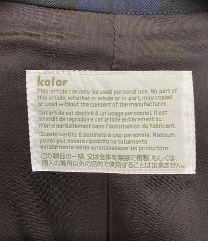カラー 美品 パンツスーツ セットアップ チェック柄 20SS    20SCM-J08113  メンズ SIZE S  Kolor