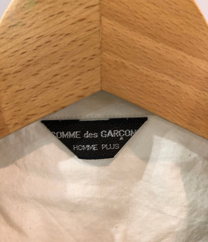 コムデギャルソンオムプリュス  ウール切替半袖シャツ AD1996     PB－100050 メンズ   COMME des GARCONS HOMME PLUS
