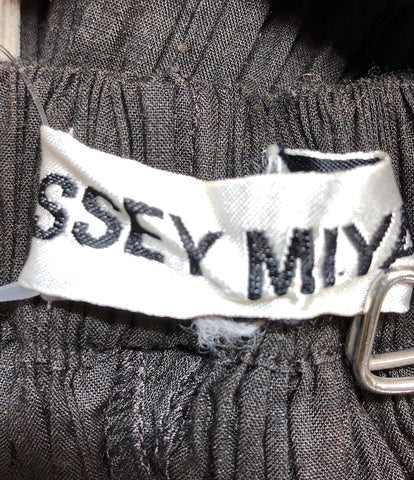 Issey Miyake Beauty Pleated Miniskirt Flare Bi-Color Ladies SIZE M ISSEY MIYAKE