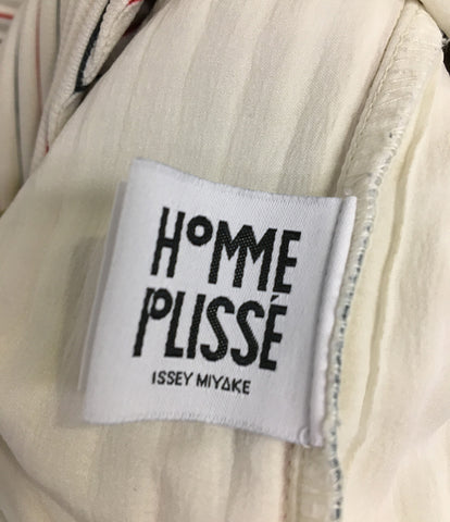 Om Prisse Issey Miyake Beauty No Color Jacket Pleats 20SS HP01JD203 Men's SIZE L ISSEY MIYAKE HOMME PLISSE