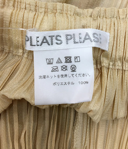 Pleated Please Beauty 21ss Pleated Hem Ribbed Pants ISSEY MIYAKE Issey Miyake PP11-JF164 Ladies SIZE 2 PLEATS PLEASE