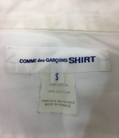 Comdigal歌曲衬衫长袖衬衫白色信号颜色设计11SS男士大小S Comme Des Garcons衬衫