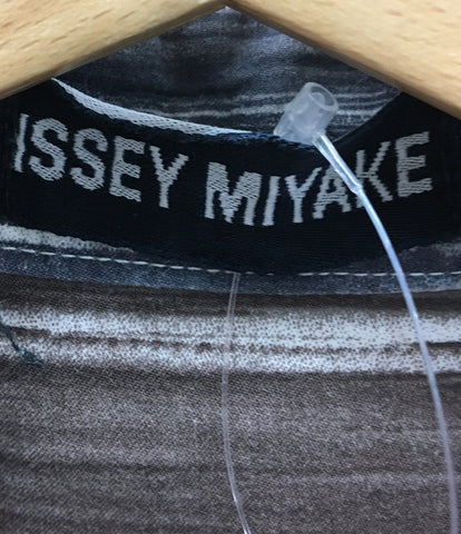 Issey Miyake 02ss SMA STRIPE SHIRT ME21-FJ040 Men's SIZE M ISSEY MIYAKE
