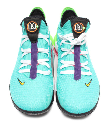 New Same Nike Lebron XVI Low Hyper Jade Sneakers Lebron 16 Hyper Jade Lebron XVI Low AC CI 2668-301 Men Size 28cm Nike