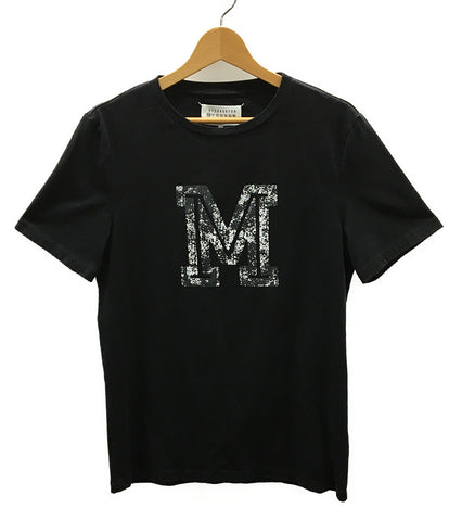 マルタンマルジェラ 美品 Mロゴ ペンキ加工 半袖Tシャツ 17ss