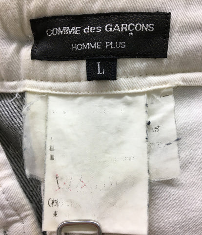 COMME des GARCONS Omplus 90s ตรง Denim กางเกงชายขนาดแอล COMME des GARCONS HOMME อีกอย่าง