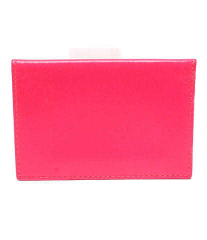 康德加尔森名片盒多色粉红色卡套皮革女士COMME des GARCONS
