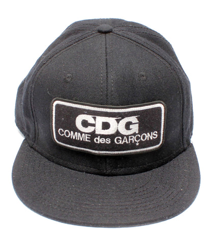 Kum Dagarson Wool CDG Logo Cap Cap Cap GOOD DESIGN SHOP Black IS-K601 Menz CDG COMME des GARCONS