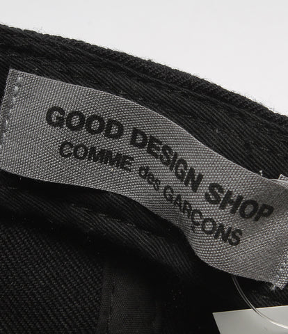 Komdegalson羊毛CDG徽标帽帽好设计店黑色IS-K601男士CDG Comme Des Garcons