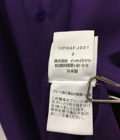 オム プリッセ イッセイミヤケ 美品 バンドカラーシャツ 　Band Collar Shirt  20aw   HP04FJ021 メンズ SIZE M  ISSEY MIYAKE HOMME PLISSE