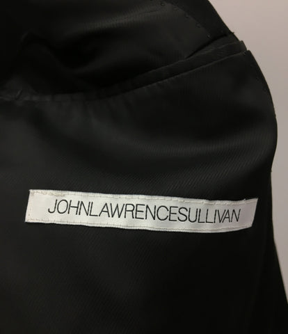 ジョンローレンスサリバン  ダブルプレスト セットアップ スーツ ジャケット ブラック×ネイビー デザイン  14ss   1A006 14-05 メンズ SIZE L  JOHN LAWRENCE SULLIVAN