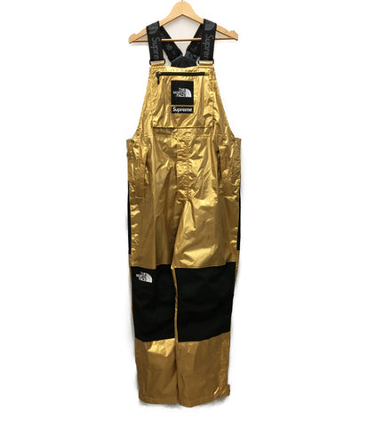 Shipeme美容产品北面合作Gldallic Mountain Bib裤整体金属山围兜裤子18SS NP118021男士尺寸L至高无上
