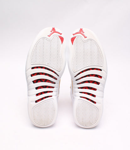 Nike Beauty Sneaker Air Jordan 12减速火箭的Air Jordan 12复古130690-107男式尺码27.5耐克