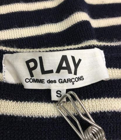 Playcom des GARCONS针织边框胸部标识羊毛az-N026男士尺寸S PLAYCOM des GARCONS