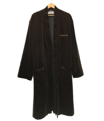 点评的韦科玛丽亚20AW CORUDOY礼服大衣外套棕色灯芯绒男士尺寸XL韦科玛丽亚×大LEBOWSKI