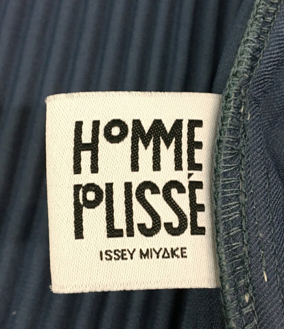 Omprisse Eyssey Miyake! 21S.WOOL The PleeGHT HP11FD001 Men' s Size M ISSEY MIYAKE HOMME PLISSE