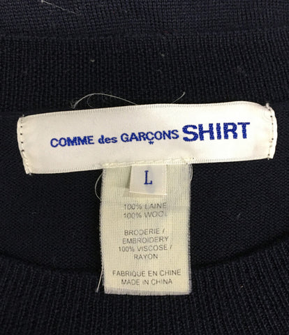 コムデギャルソンシャツ  ニット クローバー 14ss     メンズ SIZE L  COMME des GARCONS SHIRT