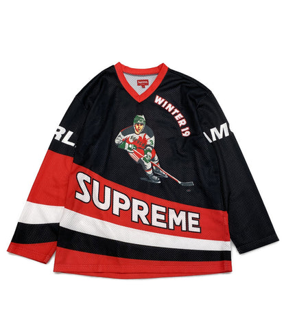 シュプリーム 長袖Ｔシャツ supreme crossover hockey jersey