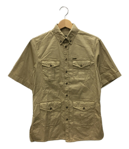 迪斯克Aird美品14SS Safari S/S Shiirt野生衬衫S75 DL0339淑女SIZE M