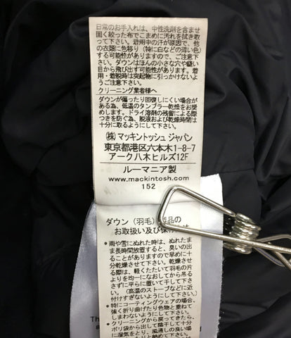 マッキントッシュ ウール ダウンジャケット ネイビー GD-001-L メンズ