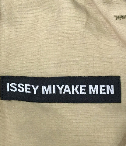 Issey Miyake Men Siwa Machining Easy Pants Cotton Pan Khaki 20AW DFC-H ME03-FF011 Men's Size M ISSEY MIYAKE MEN