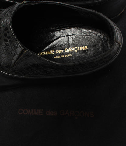 コムデギャルソン  レザーシューズ ブラック ドレスシューズ      レディース SIZE 23.5cm  COMME des GARCONS