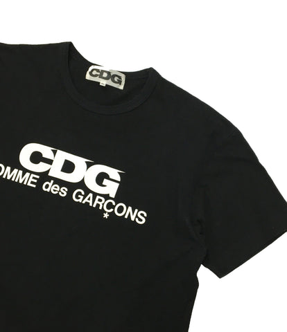 コムデギャルソン　Tシャツ　XL 　ブラック　黒　ロゴ