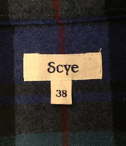 サイ  オーバーサイズ ウール チェック ネルシャツ 19AW    1119-33081 メンズ SIZE M  Scye
