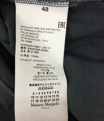 メゾン マルジェラ 半袖Ｔシャツ オーバーサイズ MM10 グレー 21SS