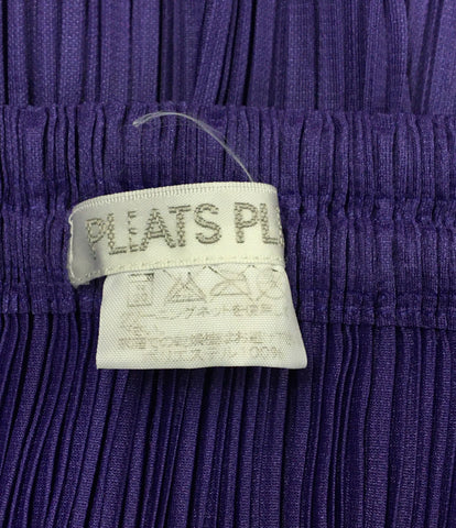 Plei Plaated Proated Skirt紫色PP21-JG140女性尺寸L Plats请