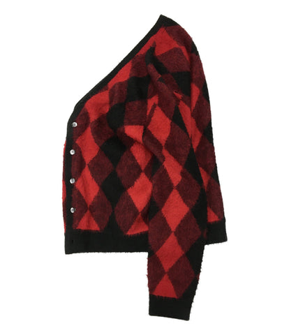 Supreme brushed hot sale argyle cardigan