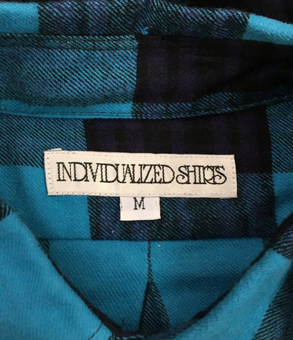インディビジュアライズドシャツ  長袖シャツ チェッカーシャツ      メンズ SIZE M  INDIVIDUALIZED SHIRTS