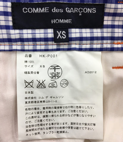 Comdigal Son Oom裤子橙色13ss HK-P001男士尺码XS Comme Des Garcons Homme