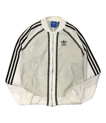 Adidas Top Shop Track Jersey Punching Leather Women Size M Adidas × Topshop