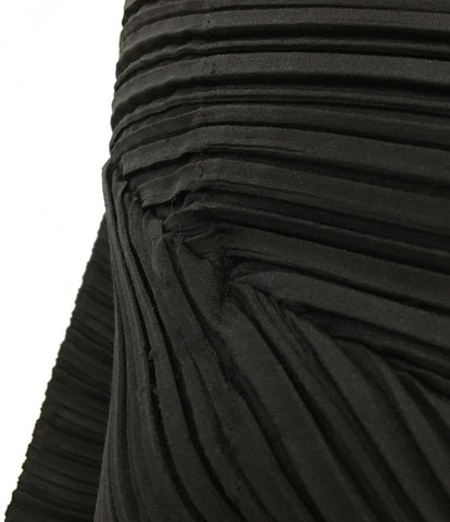 Issey Miyake pleated Dolman Sleeve Jacket Black im 62fd619 Ladies Size M