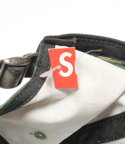 シュプリーム 美品 ベンタイル ロゴ キャップ カモ Ventile S Logo 6Panel SwirlCamo 21AW     メンズ   Supreme