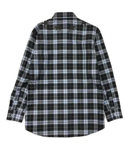 Givenchy Beauty Products Long Sleeve Shirt CheckShirt Star 16AW Men's GIVENCHY