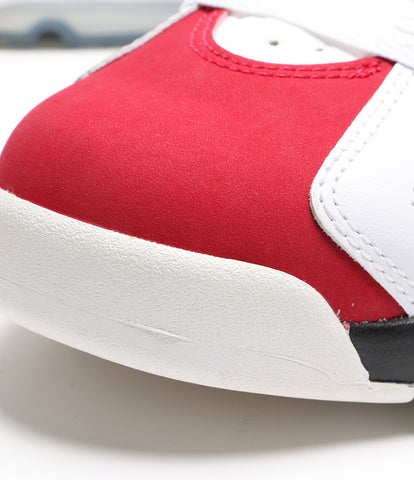 Nike บทความใหม่รองเท้า Sneaker อากาศจอร์แดน 6 ย้อนยุค Carmine Air จอร์แดน 6 ย้อนยุค Carmine Dett หุ้น 2014 384664-160 ผู้ชายขนาด 26.5 เซนติเมตร Nike