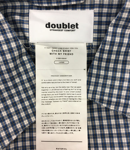 doublet check shirt with my Friend