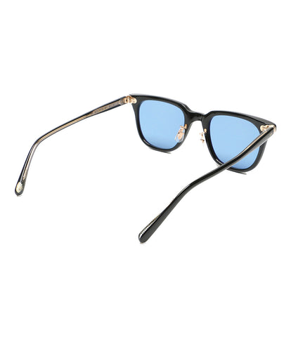 Ivan Sunglasses Blue Lens Black Franz Men's Eyevan