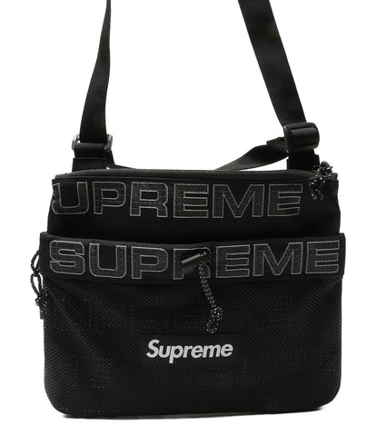 シュプリーム 美品 Side Bag Black サイド バッグ 21aw メンズ Supreme