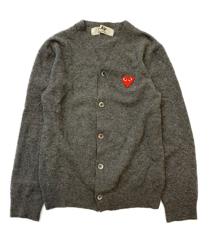 PLAY COMME des GARCONS カーディガン グレー